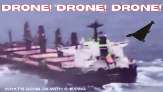 Houthi Drone Attack on Bulker Cyclades | Attacks on Ships in the Indian Ocean