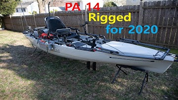 Fishing Kayak Setup for 2020 - Hobie  PA14