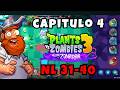 PvZ 3 estos niveles son una locura: NIVELES 31-40 (Capítulo 4)