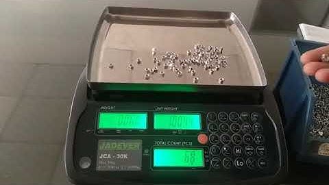 Jadever JCA advanced counting scale sampling and counting by ACAI