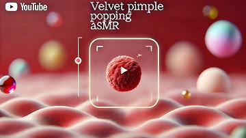 Velvet Mochi  Pimple Popping ASMR no talking