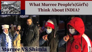 What Murree People's (Girl's) Think About INDIA? |RIBAHA IMRAN