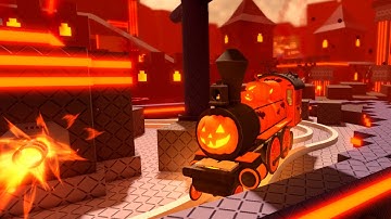 Create a Cart Ride | Day 20 | Pumpkin Locomotive | Halloween 2025