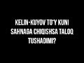 Savol-javob: "Kelin-kuyov to‘y kuni sahnaga chiqishsa taloq tushadimi?" (Shayx Sodiq Samarqandiy)