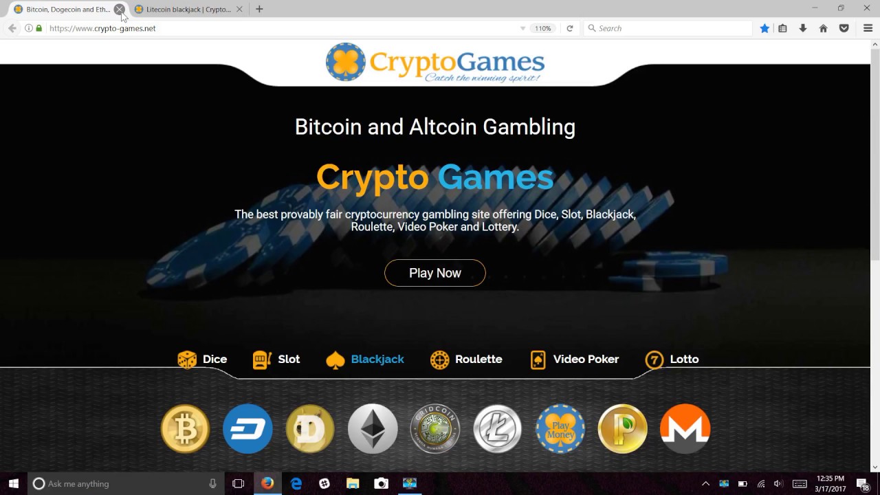 Provable Fairness at Crypto-Games.net - YouTube