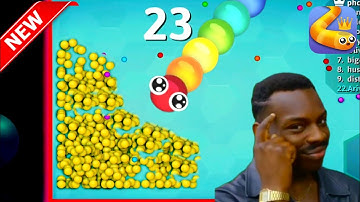 I FIND HUGE SCORE BUNDLE IN THE MAP CORNER! Epic Snakeio Gameplay #snakeio #snakegame #ariyansnax