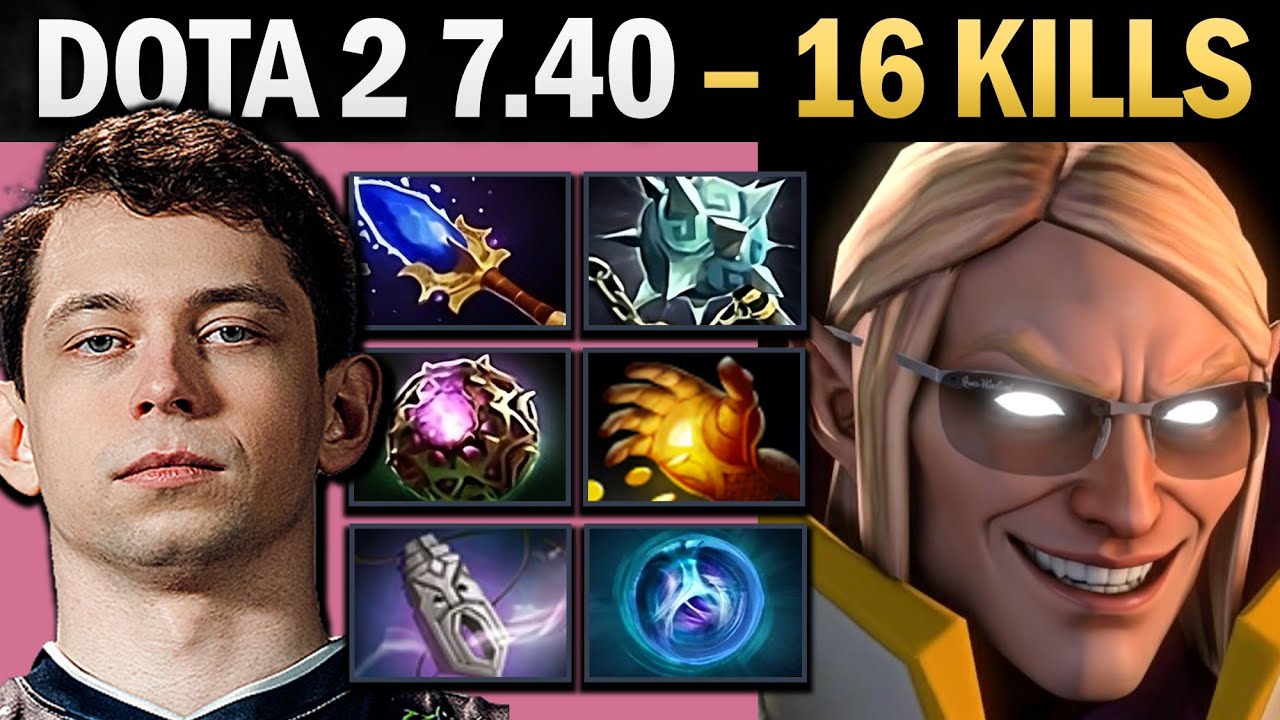Invoker with 16 Kills and 1000 XPM - Dota 2 Gameplay