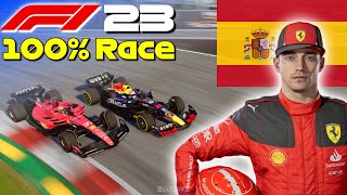 F1 23 - Let's Make Leclerc World Champion #8: 100% Race Spain