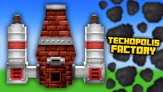 Minecraft Techopolis 2 | 12X COAL PROCESSING & BLAST FURNACE UPGRADE! #11 [Modded Questing Factory]