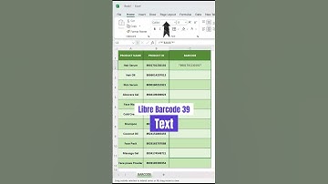 | Excel Barcode Generate in just 10 sec❤️👍🕐 | #viralvideo #shorts #shortsfeed #excel #viralshort