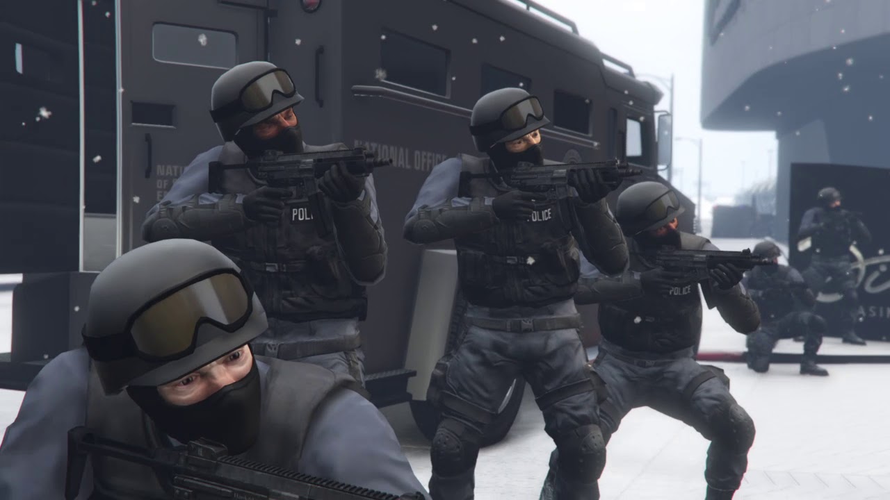 Gta 5 swat noose фото 58