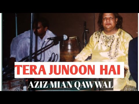 Aziz Mian - Tera Junoon hai LIVE FROM PTV|| THE GREAT MAN IN 80s.