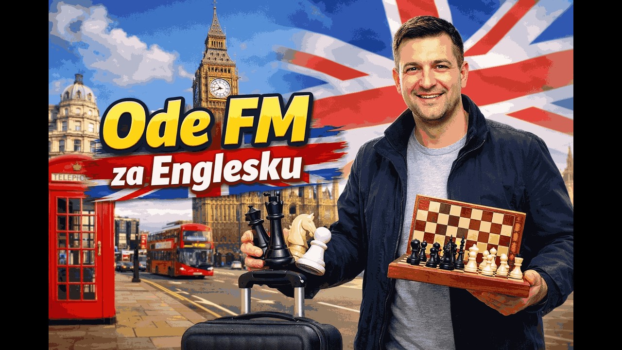 Engleska partija...Fide Majstor ode za Englesku ?!