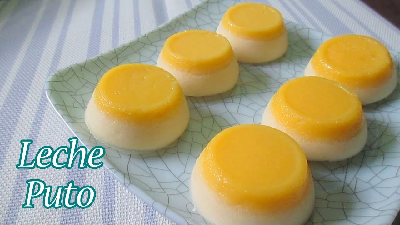 Filipino Steamed Cake with Leche Flan I How to Cook Filipino Steamed Cake with Leche Flan
