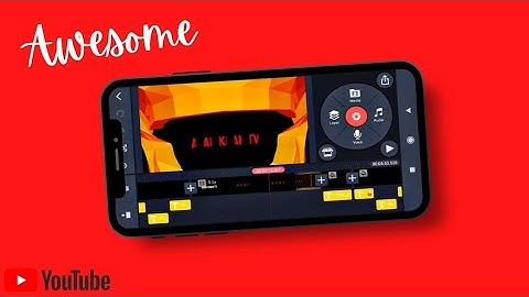 Awesome! Text Hack👌Cinematic | kinemaster tutorial Android-iOS