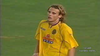 Debut de Diego Forlán en el Villarreal - 30/08/2004