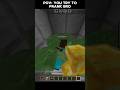 Prank gone wrong in Minecraft #shorts #funny #minecraft