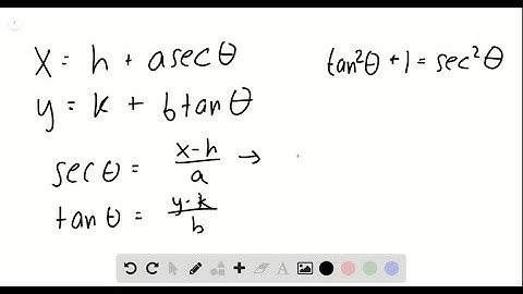 In Exercises 29-32, eliminate the parameter and obtain the standard form of the rectangular equatio…