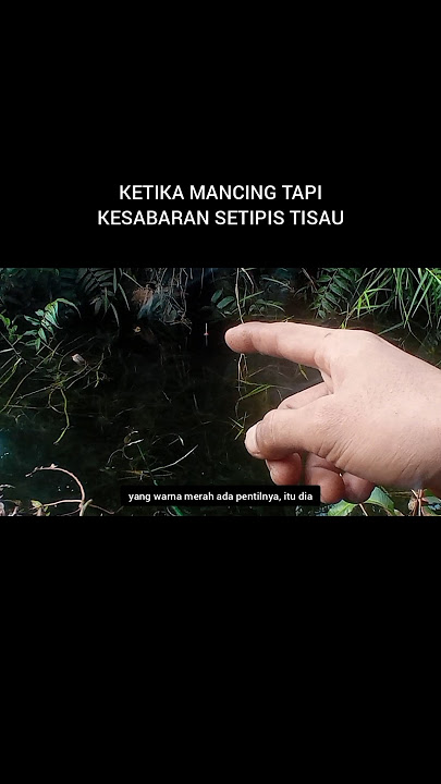 ketika mancing tapi kesabaran setipis tisau #shorts