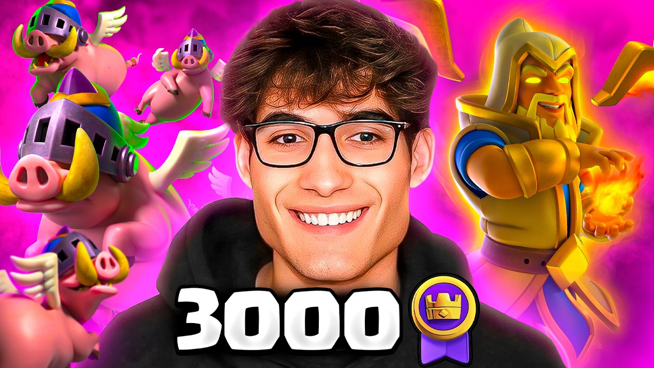 LAS PARTIDAS MÁS ÉPICAS POR 3000 MEDALLAS EN CLASH ROYALE 🎖️