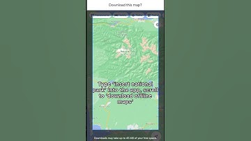 You can NOW download national parks on offline maps (SAVE & SHARE) on Google Maps
