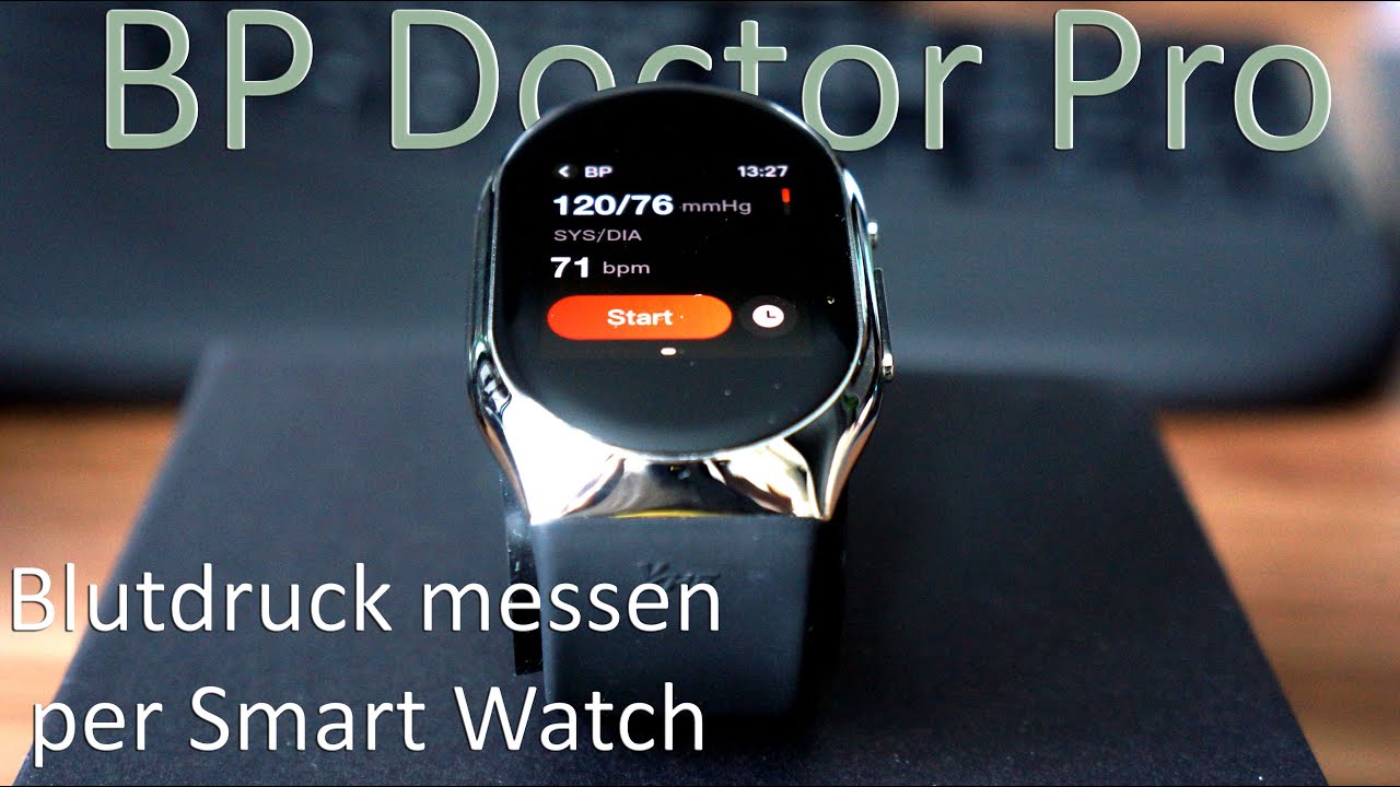Blutdruck per Smart Watch messen jederzeit und überall. Im TEST BP