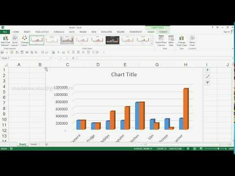 Create A 3d Clustered Column Chart In Excel