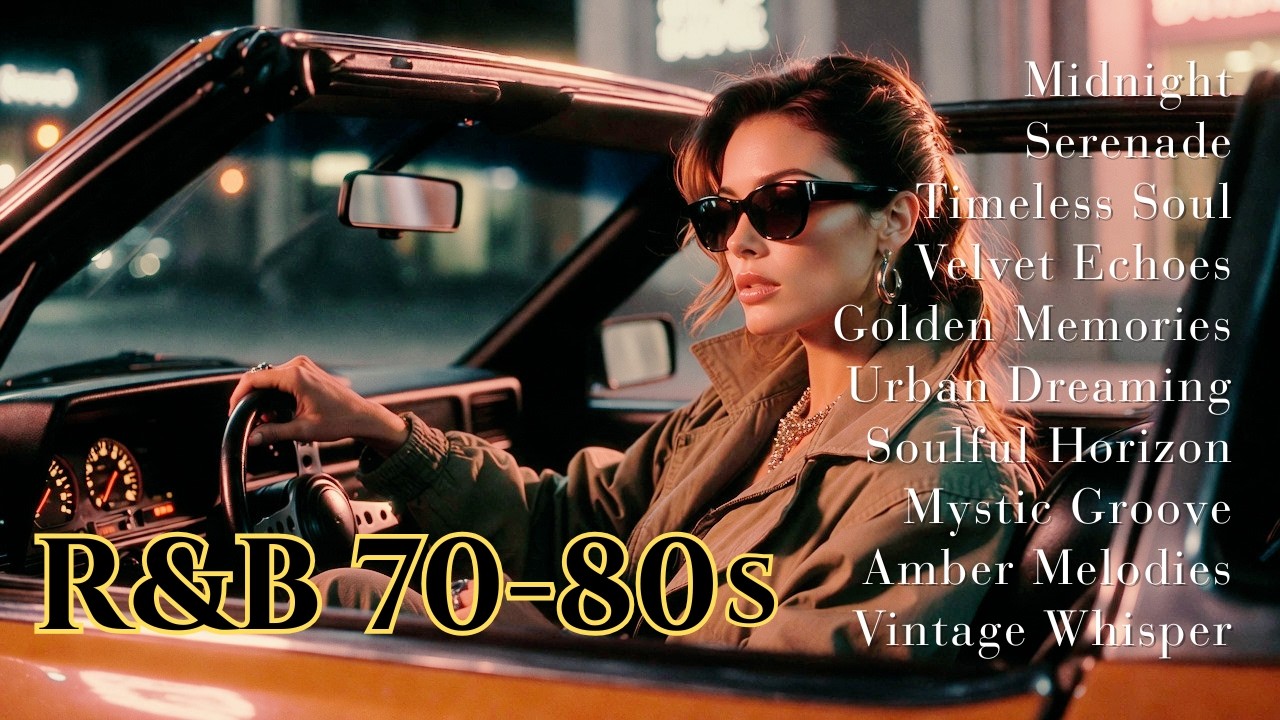 𝐌𝐮𝐬𝐢𝐜】 Golden Vocal Soul: 70s & 80s Retro R&B • Soulful