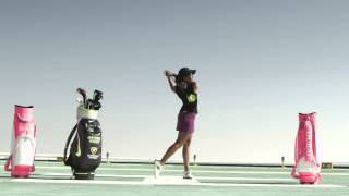 Cheyenne Woods at Burj Al Arab, 2014 Omega Dubai Ladies Masters