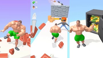 MUSCLE RUSH Game All Levels Gameplay Walkthrough Mobile Games Level