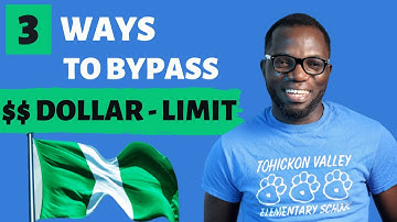 3 Ways To Bypass Dollar Spending Limit with Naira