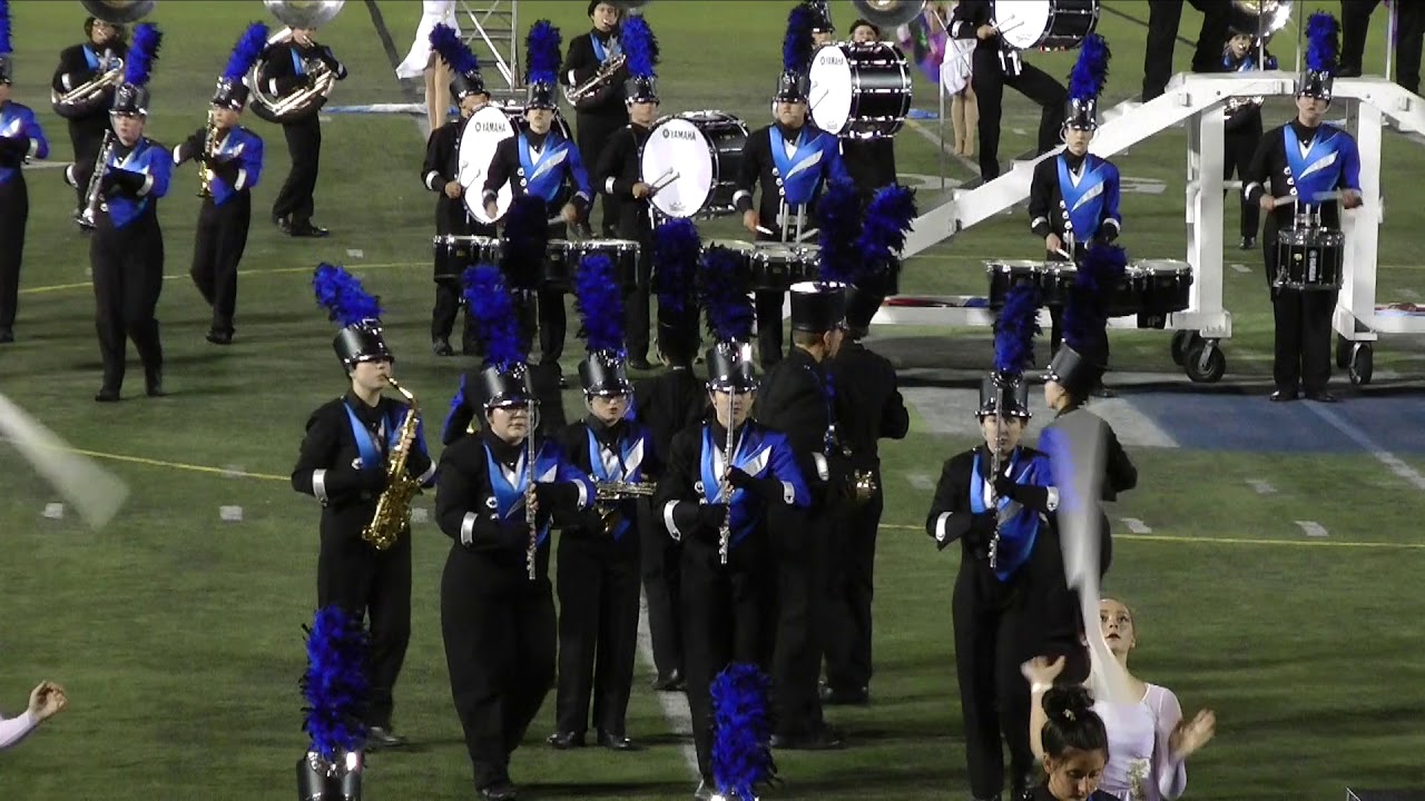 Grants Pass High School Marching Band Finals Performance at the 2018