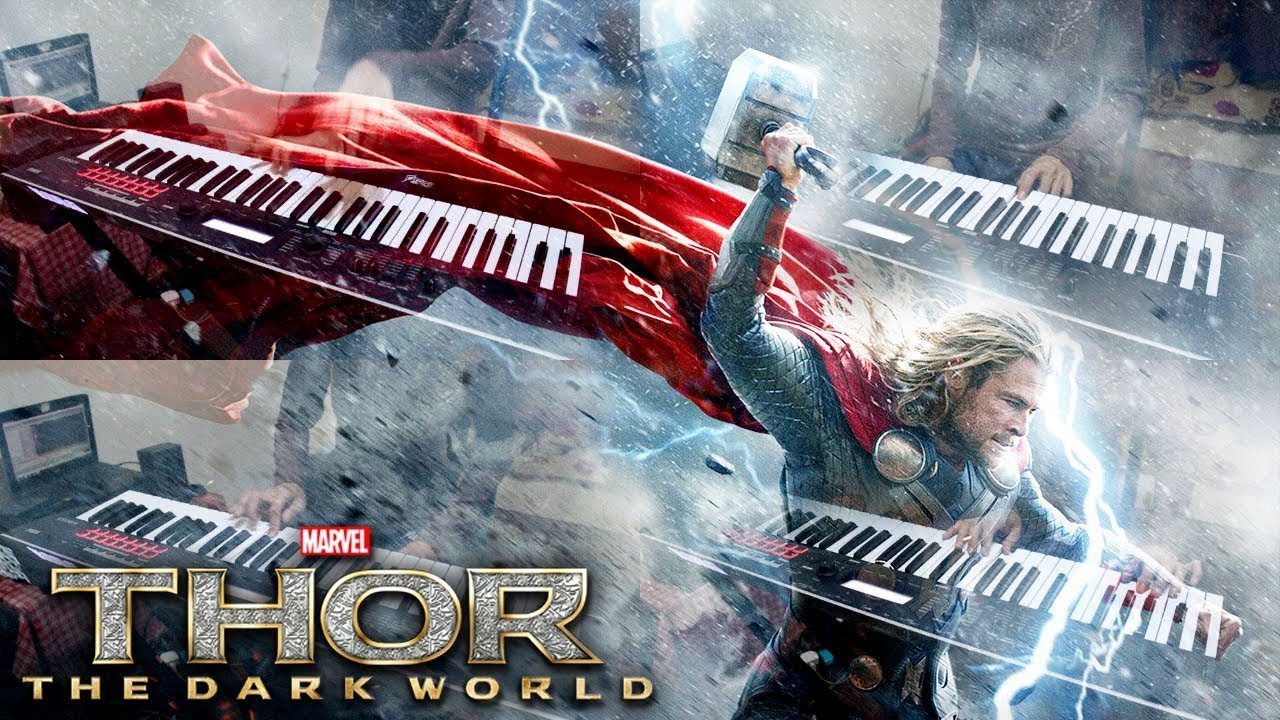 THOR : THE DARK WORLD THEME ON KEYBOARD