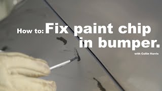 How To Fix A Paint Chip or Scratch on Your Car's Bumper: A Step-by-Step Guide