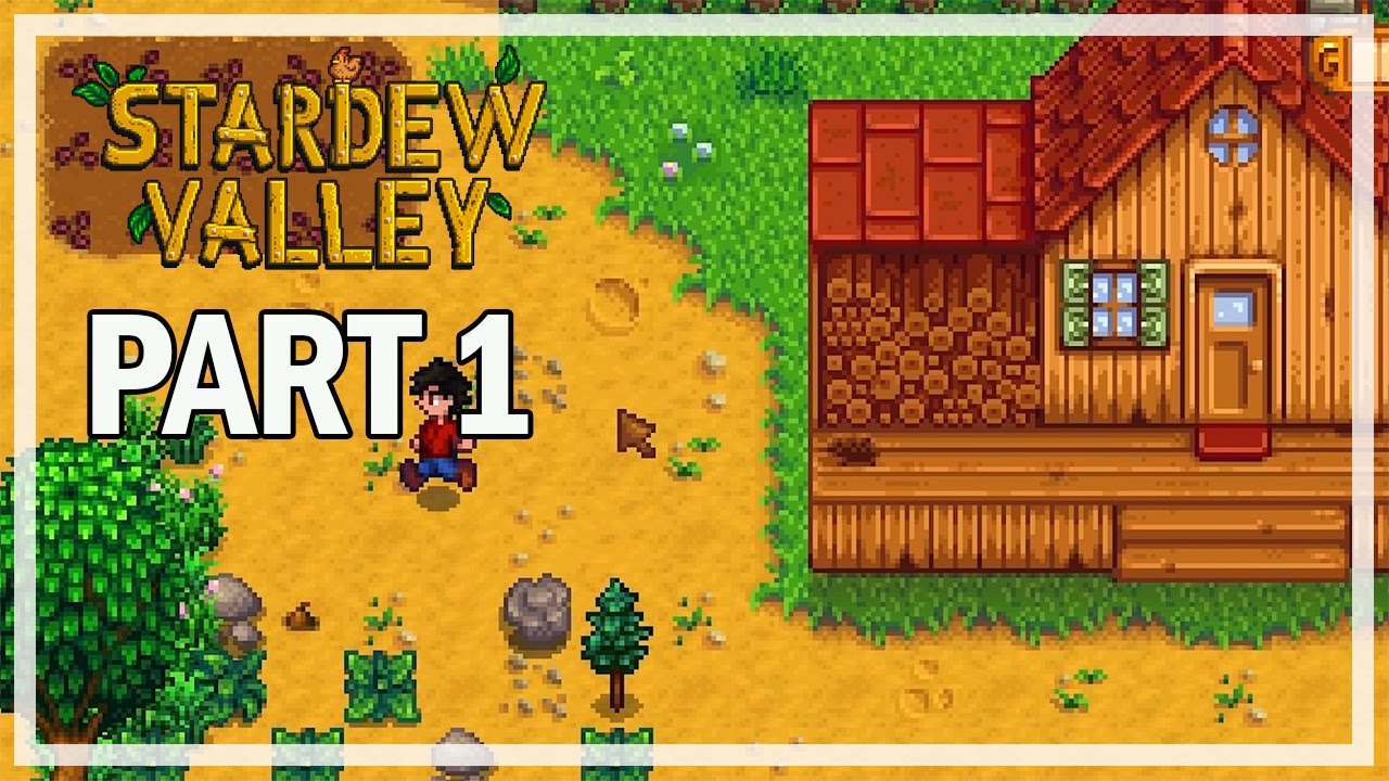 Stardew Valley Lets Play Part 1 - Jonlaw Farm (PC Gameplay & Facecam) - YouTube