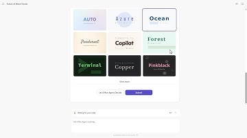 Office Agent: Chat-First Document Creation