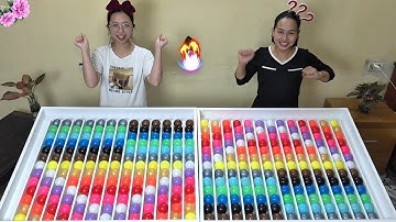 🎉 Double Fun | Colorful Ball Sorting Challenge with Friends 🌈