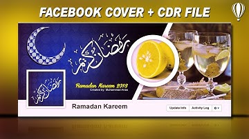 Coreldraw Tutorial || How To Make Ramadan Kreem Facebook Cover Design -2020