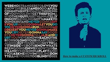 How to make CUSTOM RICKROLL LINKS