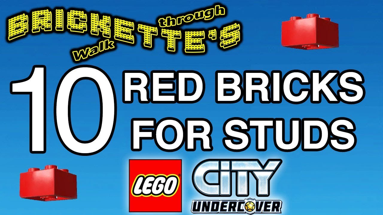 LEGO City: Undercover for Studs, Bricks, Hearts (PLEASE SEE 100% - YouTube