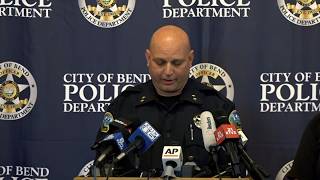 Bend police chief explains timeline of school shooting events