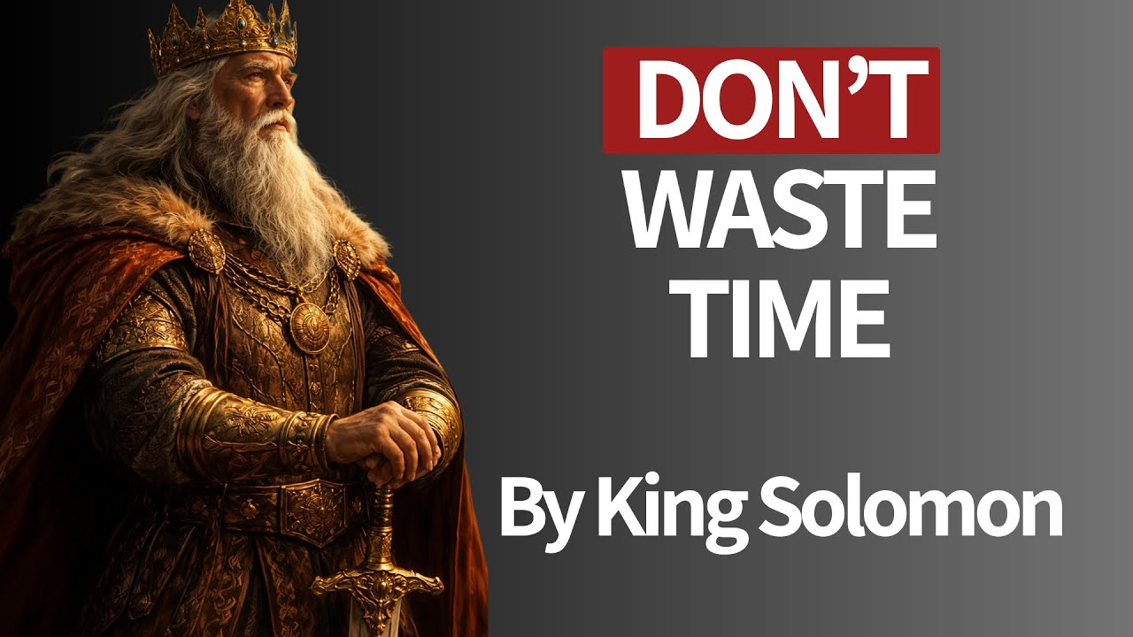 The Time – King Solomon’s Greatest Warning