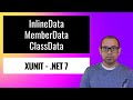 How to pass input parameter to XUnit test methods
