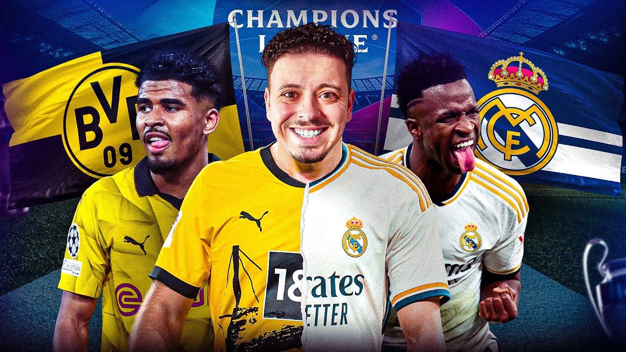 تحدي نهائي دوري أبطال أوروبا بين ريال مدريد و دورتموند 🏆🔥