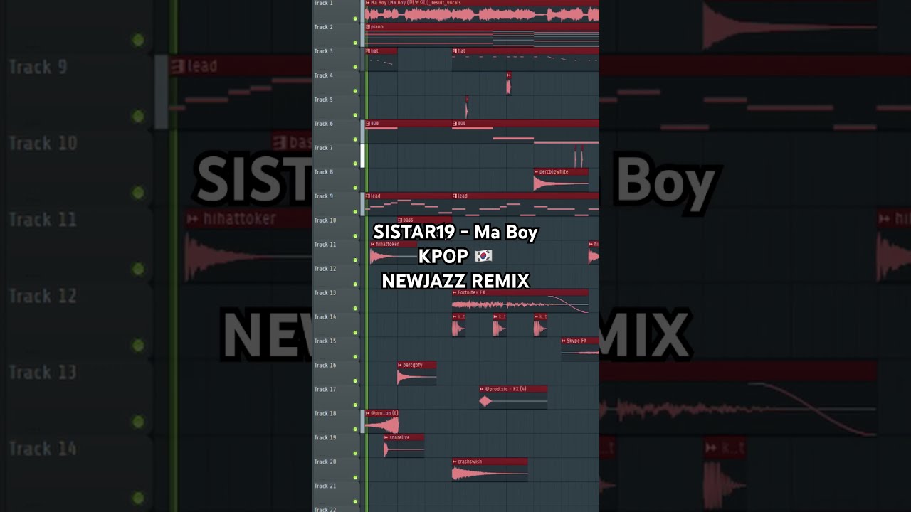 19 SISTAR19   Ma Boy kpop newjazz remix by J Way