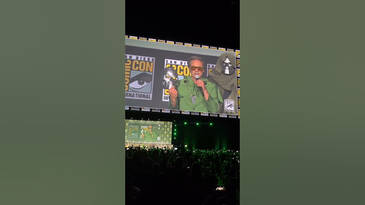 Robert Downey Jr. Announces his Return to the MCU as Dr. Doom at #sdcc