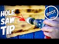 DIY HOLE SAW TEMPLET LIFE HACK // BYOT Quick Tip Tuesday