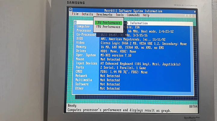 FPU Broken - ULSI Math-Co 387 40MHz