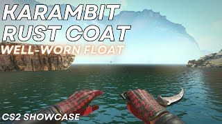 Karambit Rust Coat (Well-Worn) | CS2 Skin Showcase #1516