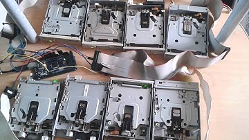 Musical Floppy Drive Test Arduino